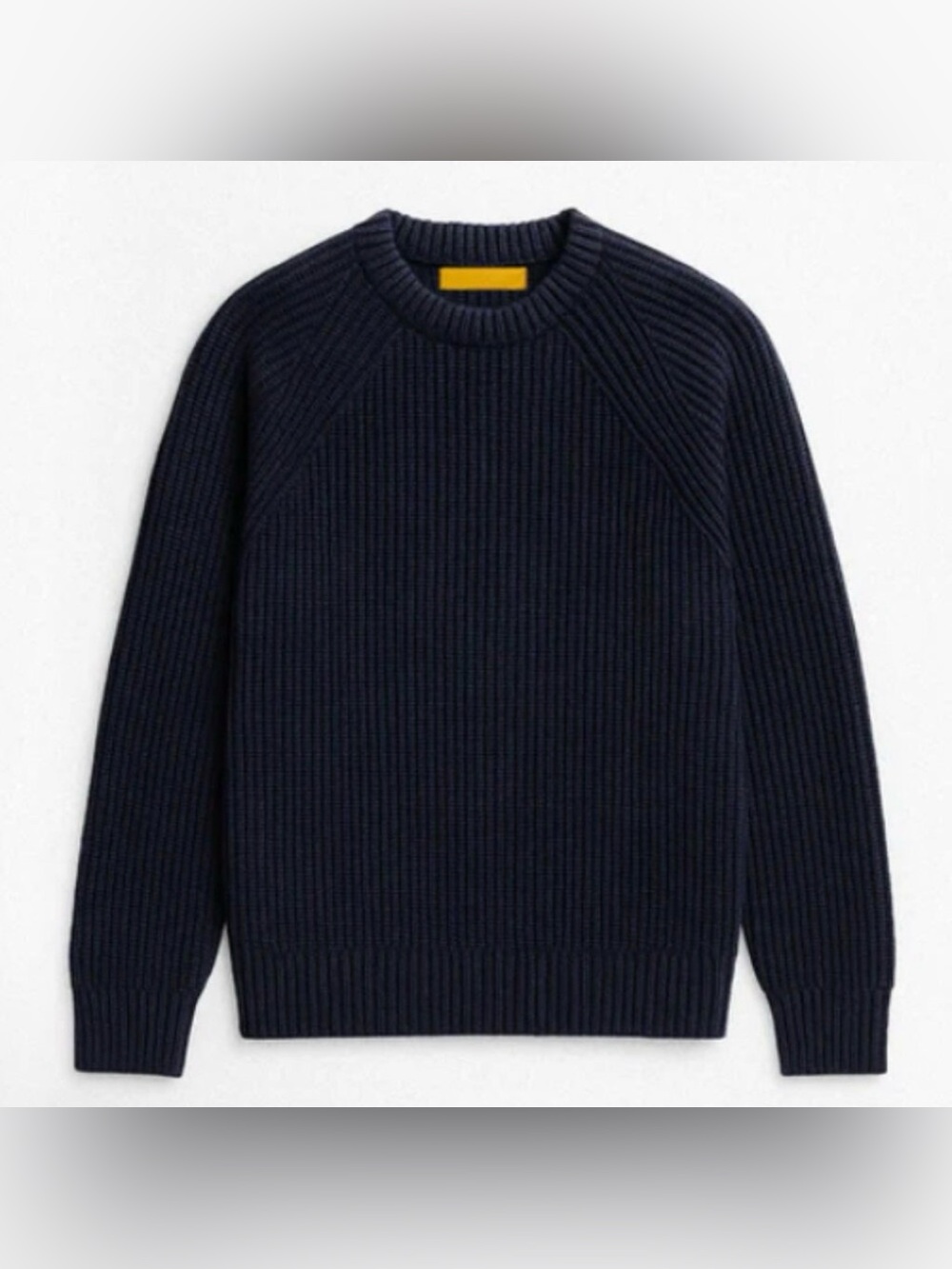 Yellow Label Company YELABEL Le Wool Chunky NAVY Sweater size XS/S NWT!
